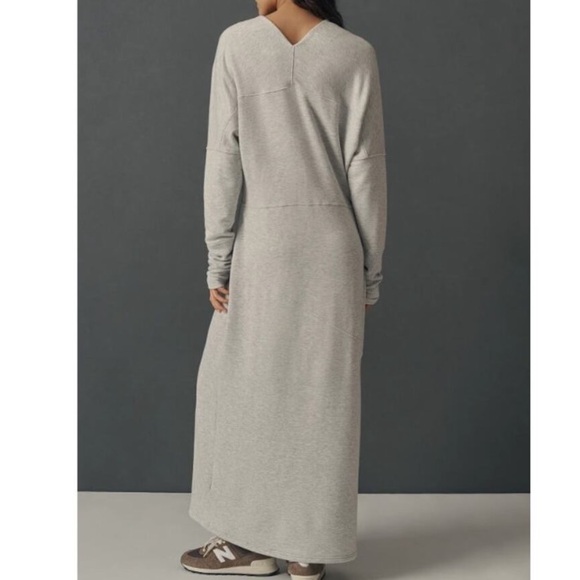 Anthropologie Gray Maxi Dress - Picture 2 of 8